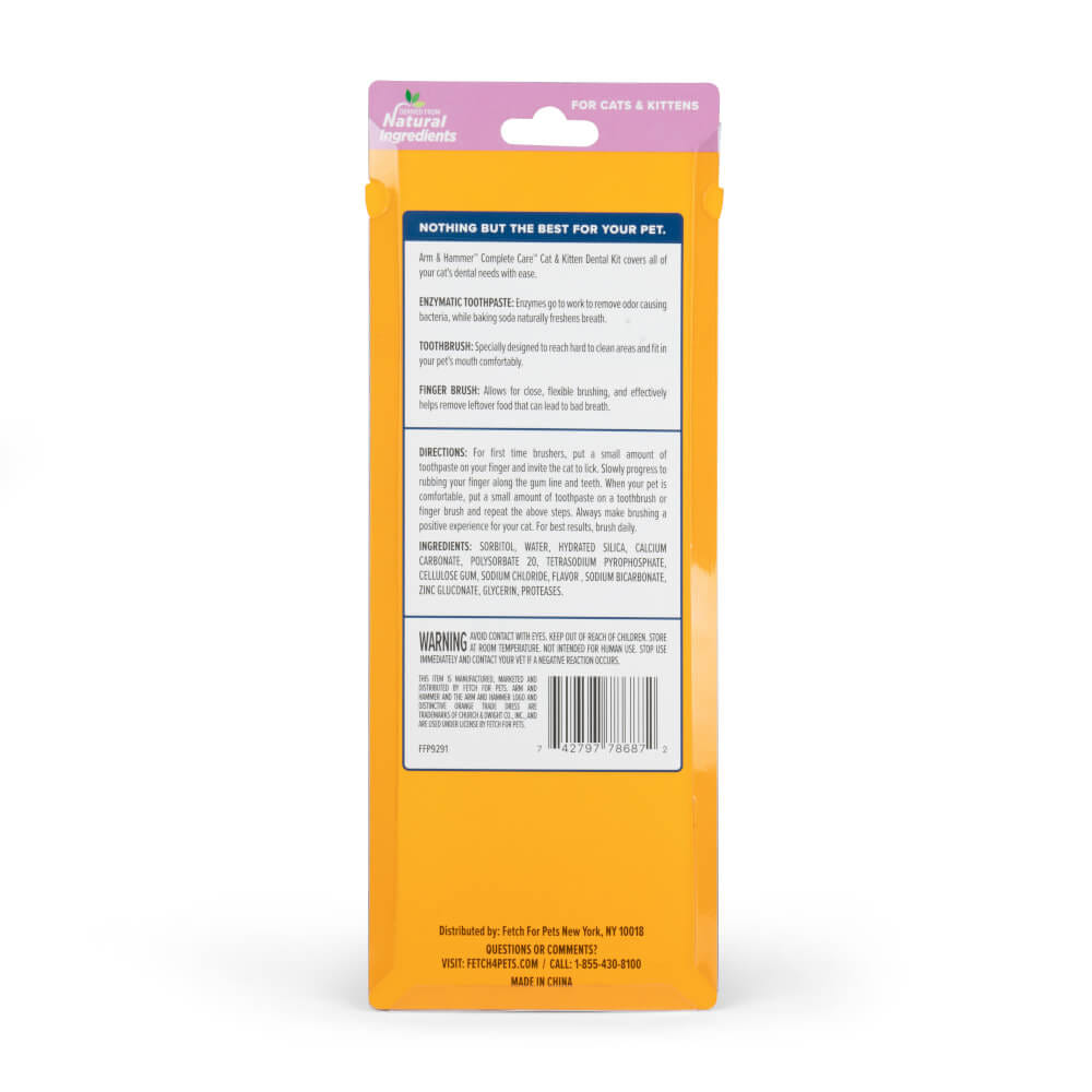 ชุดยาสีฟันสำหรับแมว ARM AND HAMMER CPC รสทูน่า ขนาด 67.5 G